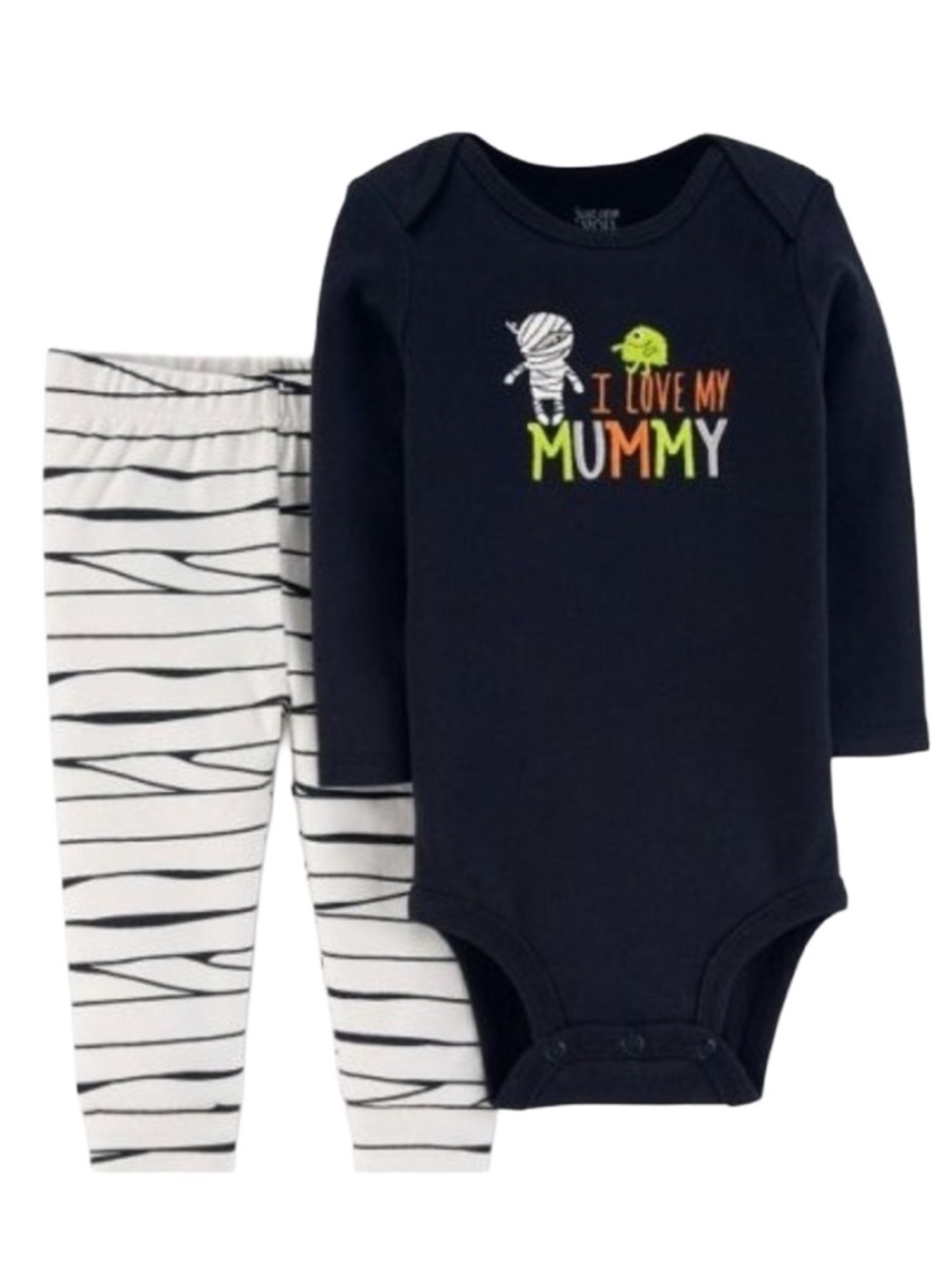 CARTER’S I LOVE MY MUMMY 2 PC SET SIZE 6 MONTHS (NEW WITH TAGS) A9